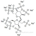 aD-glukopyranosid, 1,3,4,6-tetra-O-sulfo-bD-fruktofuranosyl, 2,3,4,6-tetrakis (vätesulfat), natriumsalt (1: 8) CAS 74135-10-7